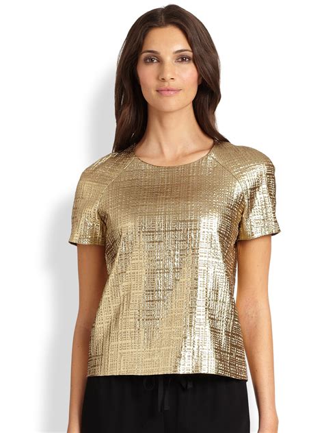 Metallic Tops 